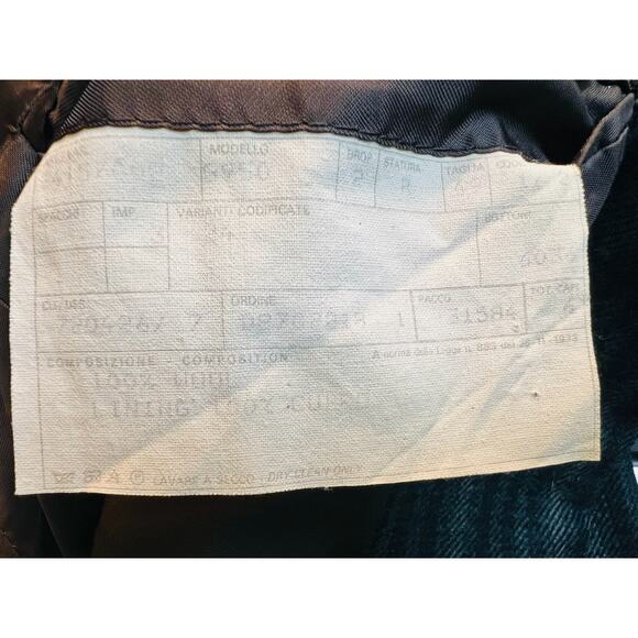 Burberry Vintage 80s Blazer 100% Wool Classic Fit Sz 8 US Made in Italy - Picture 10 of 13